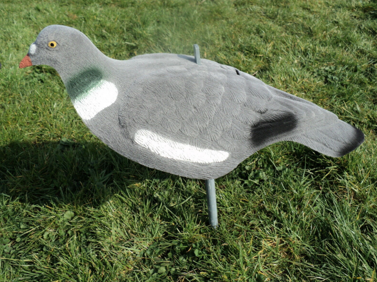 Flocked Pigeon Shell Decoy A1 Decoy